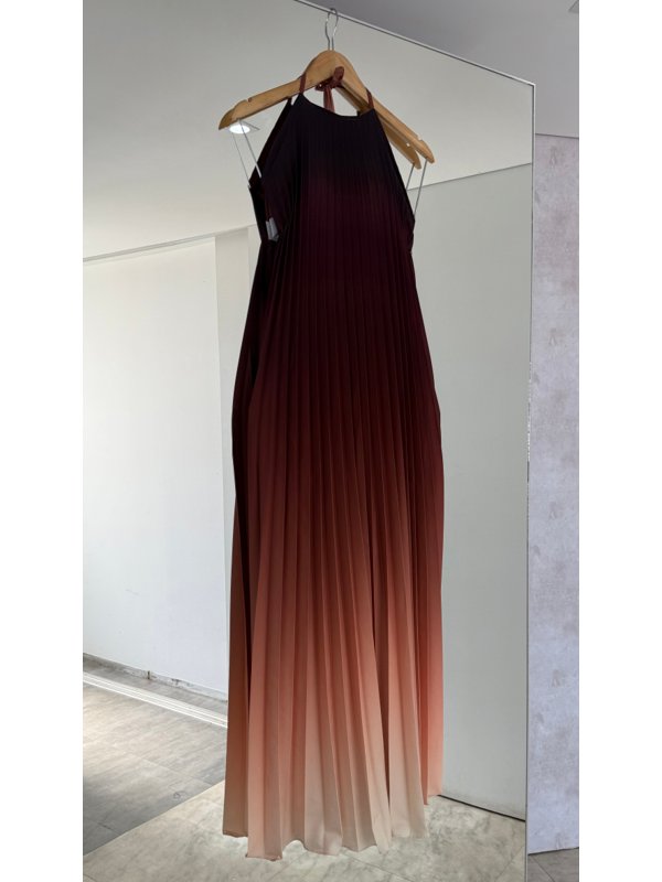 Vestido Plissado Outono - Ultimas Peças