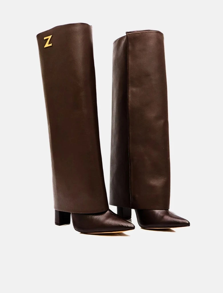 Bota de Couro Lumière Femme