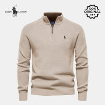 Suéter R&L™ com meio zíper