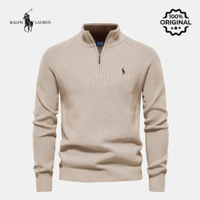 Suéter R&L™ com meio zíper