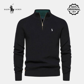 Suéter R&L™ com meio zíper