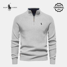 Suéter R&L™ com meio zíper