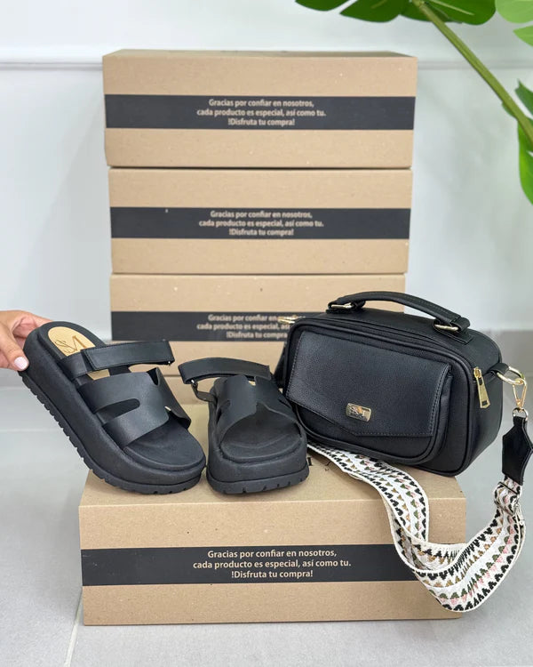 Combo Sandália & Bolsa Perfeitas