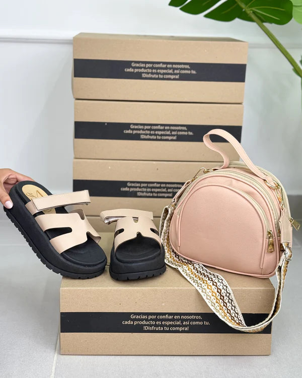 Combo Sandália & Bolsa Perfeitas