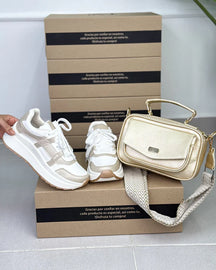 🔥 Compre 1 Tênis Premium + Leve 1 Bolsa Elegante GRÁTIS!