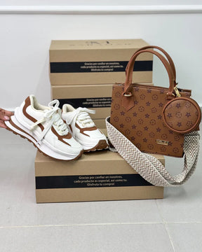 🔥 Compre 1 Tênis Premium + Leve 1 Bolsa Elegante GRÁTIS!