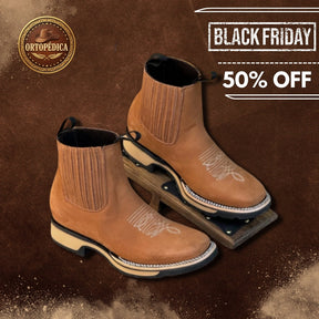 Botina Country Masculina Ortopédica