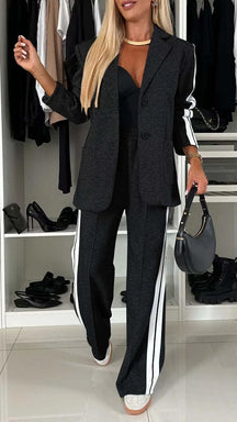 Conjunto Milano – Blazer + Calça Casual com Pegada Esportiva