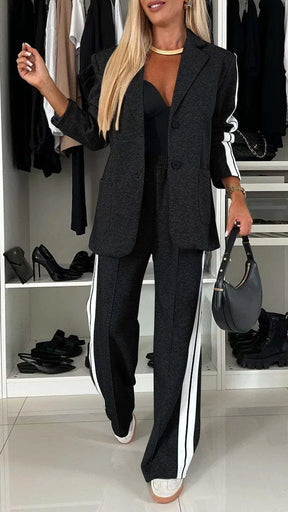 Conjunto Milano – Blazer + Calça Casual com Pegada Esportiva