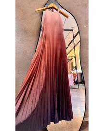 Vestido Plissado Outono - Ultimas Peças