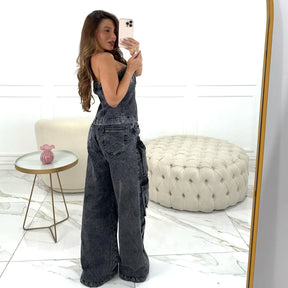 Conjunto 2 Peças Cropped + Calça Cargo - Queima de Estoque