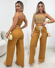 Conjunto Delicatta - Estilo e Conforto em Duas Peças