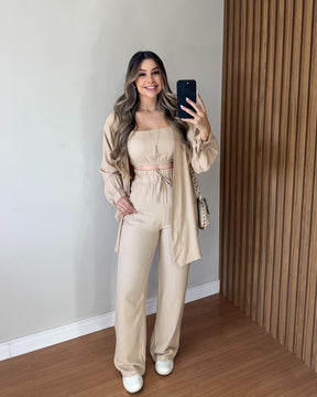 Conjunto Harmonia  – Versatilidade em Três Peças para Você Brilhar